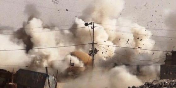 تدمير دير لقديس انتقل من الوثنية الى المسيحية على يد داعش.. شاهد الصور صورة رقم 6