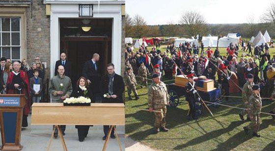 موكب جنائزي لرفات ملك بريطاني قتل قبل 530 عاما صورة رقم 2