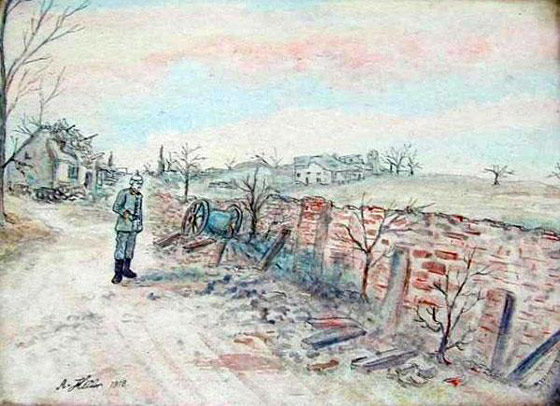 لوس انجلوس: الرسام ادولف هتلر يعرض لوحته الزهور للبيع في مزاد علني صورة رقم 17