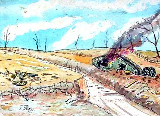 لوس انجلوس: الرسام ادولف هتلر يعرض لوحته الزهور للبيع في مزاد علني صورة رقم 15