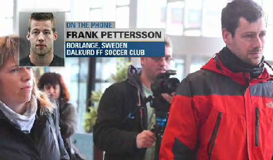 هكذا نجا الفريق السويدي المغمور من كارثة الطائرة الالمانية صورة رقم 1 هكذا نجا الفريق السويدي المغمور من كارثة الطائرة الالمانية صورة رقم 1