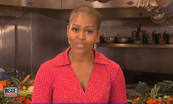 اطلالة صادمة لميشال اوباما تدخل مشاهديها في حالة من الهلع صورة رقم 3 اطلالة صادمة لميشال اوباما تدخل مشاهديها في حالة من الهلع صورة رقم 3