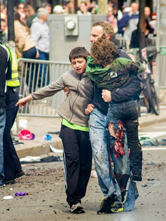 شهادة تدمي القلوب لرب عائلة دمرتها هجمات ماراتون بوسطن صورة رقم 2 شهادة تدمي القلوب لرب عائلة دمرتها هجمات ماراتون بوسطن صورة رقم 2
