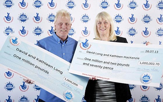 زوجان بريطانيان يربحان مليون استرليني مرتين باليانصيب صورة رقم 3