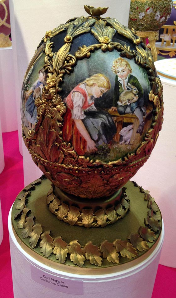 صور اجمل كيك بيض عيد الفصح مستوحى من مجوهرات فابرجيه صورة رقم 10 صور اجمل كيك بيض عيد الفصح مستوحى من مجوهرات فابرجيه صورة رقم 10