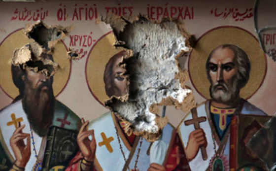 بالصور.. كنائس الشرق الأوسط تبكي في العيد ولا فرح بالفصح المجيد صورة رقم 13