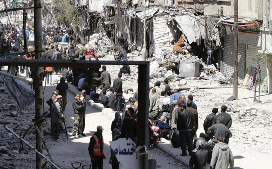 14 فصيلا فلسطينيا ينسقون مع النظام السوري لدحر داعش من اليرموك صورة رقم 5 14 فصيلا فلسطينيا ينسقون مع النظام السوري لدحر داعش من اليرموك صورة رقم 5