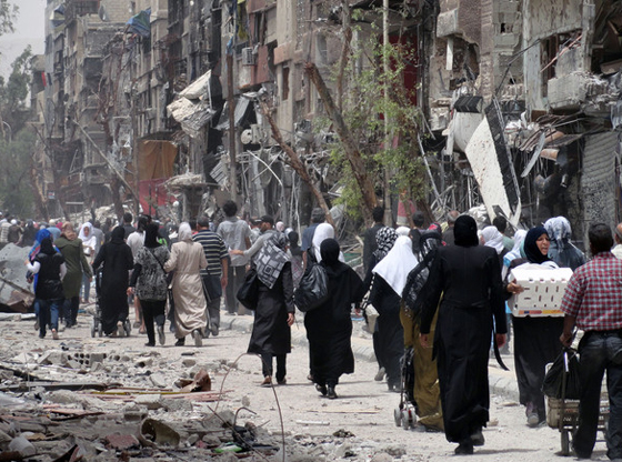 14 فصيلا فلسطينيا ينسقون مع النظام السوري لدحر داعش من اليرموك صورة رقم 7 14 فصيلا فلسطينيا ينسقون مع النظام السوري لدحر داعش من اليرموك صورة رقم 7