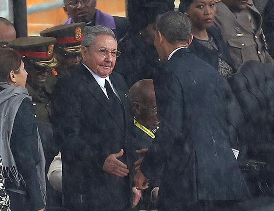 صفحة جديدة ومصافحة تاريخية بين اوباما وراؤول كاسترو في بنما صورة رقم 6 صفحة جديدة ومصافحة تاريخية بين اوباما وراؤول كاسترو في بنما صورة رقم 6