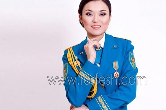 صور ملكة جمال الجيش الكازاخستاني تجذب الرجال للانضمام لصفوفه صورة رقم 3