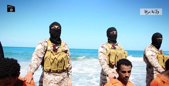 بالفيديو.. داعش يكرر المشاهد الوحشية باعدام 28 اثيوبيا في ليبيا صورة رقم 4