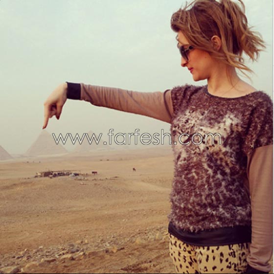  صور كنزة مرسلي نجمة ستار اكاديمي في المطار ومفاجأة من ليث ابو جودة   صورة رقم 6