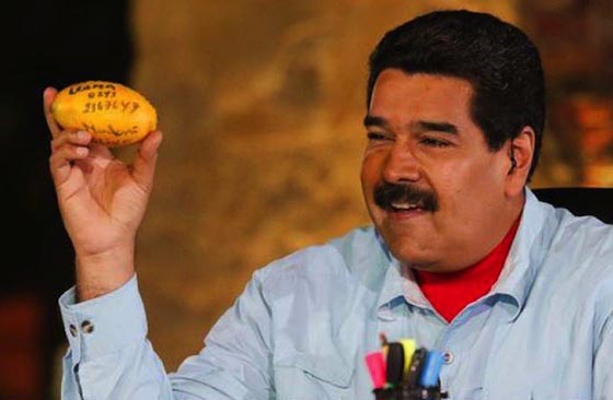 امرأة تقذف الرئيس الفانزويلي بثمرة منغا وتحصل على شقة! صورة رقم 3 امرأة تقذف الرئيس الفانزويلي بثمرة منغا وتحصل على شقة! صورة رقم 3