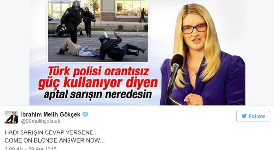 السفير الأمريكي بتركيا يصبغ شعره أشقر تضامنا مع الشقراء الغبية صورة رقم 2 السفير الأمريكي بتركيا يصبغ شعره أشقر تضامنا مع الشقراء الغبية صورة رقم 2