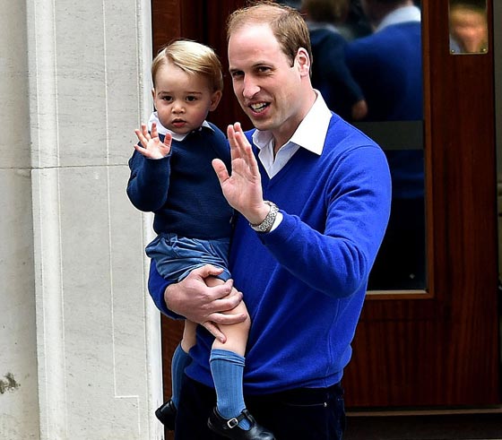 صور اميرة بريطانيا الصغيرة في اول ظهور لها مع والديها كيت والامير ويليام صورة رقم 17