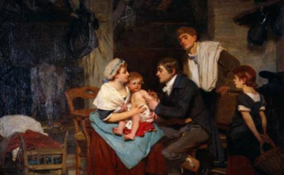 ملك الجدري.. طبيب انجليزي غامر بحياة ابنه لينقذ الملايين صورة رقم 2 ملك الجدري.. طبيب انجليزي غامر بحياة ابنه لينقذ الملايين صورة رقم 2