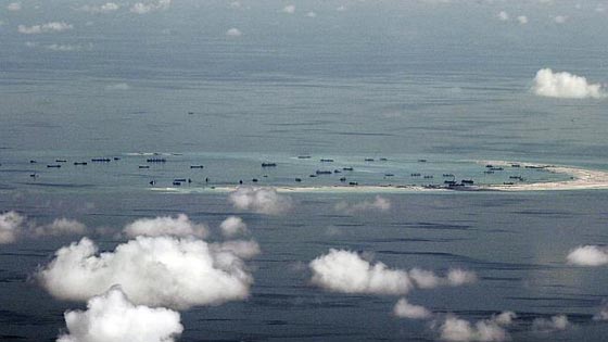 جزيرة صينية عسكرية تكشف سرها مرغمة.. لطائرة استطلاع امريكية صورة رقم 1 جزيرة صينية عسكرية تكشف سرها مرغمة.. لطائرة استطلاع امريكية صورة رقم 1