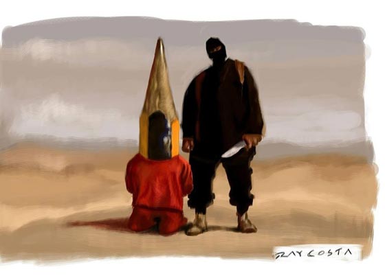 بالصور.. مسابقة رسوم كاريكاتير تسخر من داعش في ايران صورة رقم 5