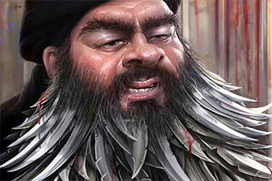 بالصور.. مسابقة رسوم كاريكاتير تسخر من داعش في ايران صورة رقم 7