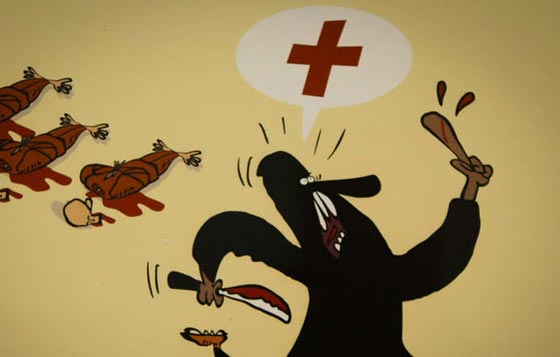 بالصور.. مسابقة رسوم كاريكاتير تسخر من داعش في ايران صورة رقم 10