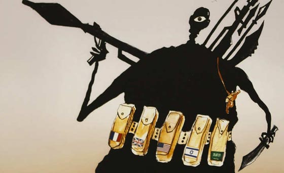 بالصور.. مسابقة رسوم كاريكاتير تسخر من داعش في ايران صورة رقم 11