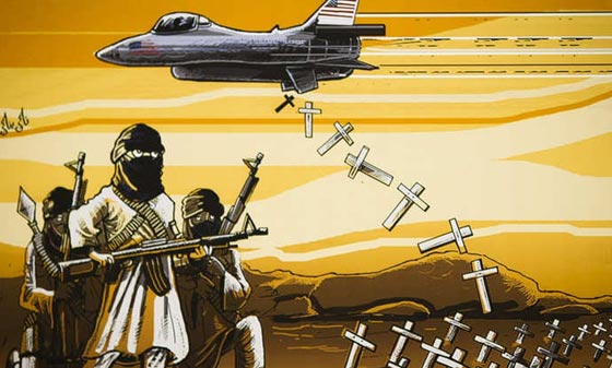 بالصور.. مسابقة رسوم كاريكاتير تسخر من داعش في ايران صورة رقم 16