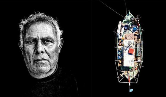 ذئاب البحر اليونانيين يروون مغامراتهم بوجوه تكافح امواجه العاتية  صورة رقم 4