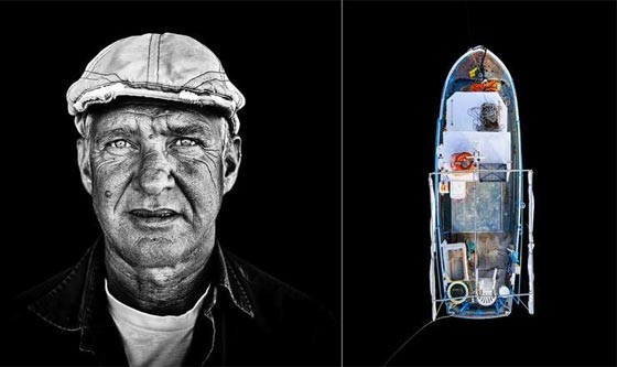 ذئاب البحر اليونانيين يروون مغامراتهم بوجوه تكافح امواجه العاتية  صورة رقم 5