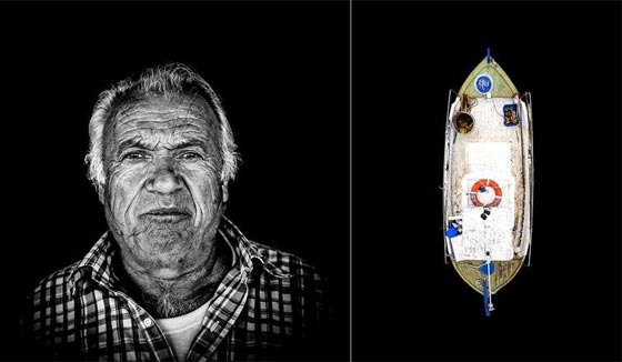 ذئاب البحر اليونانيين يروون مغامراتهم بوجوه تكافح امواجه العاتية  صورة رقم 8