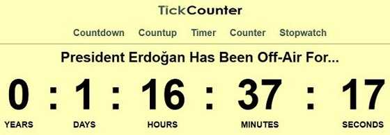 اختفاء اردوغان وصمته منذ أكثر من 40 ساعة يثير قلق الأتراك صورة رقم 1