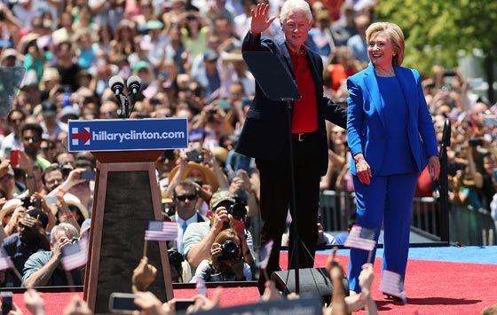 هيلاري كلنتون تدشن حملتها الانتخابية الجديدة بقولها ان امها عملت خادمة منزل!! صورة رقم 11