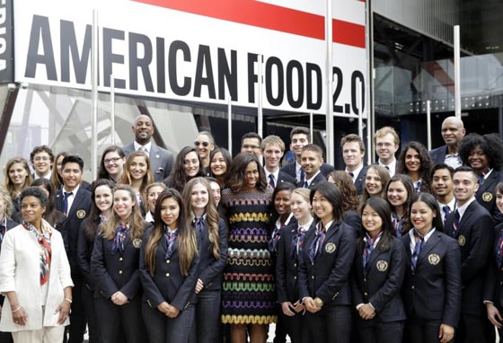 ميشال اوباما تكافح سمنة الاطفال وتكشف عن طعامها المفضل صورة رقم 6