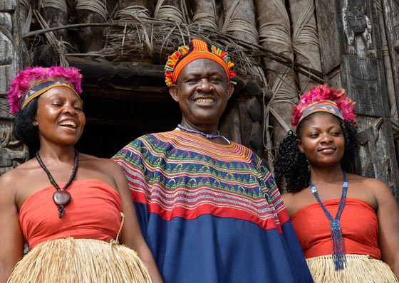  ملك افريقي ورث 72 زوجة من زوجات لأبيه ولديه 500 طفل  صورة رقم 1