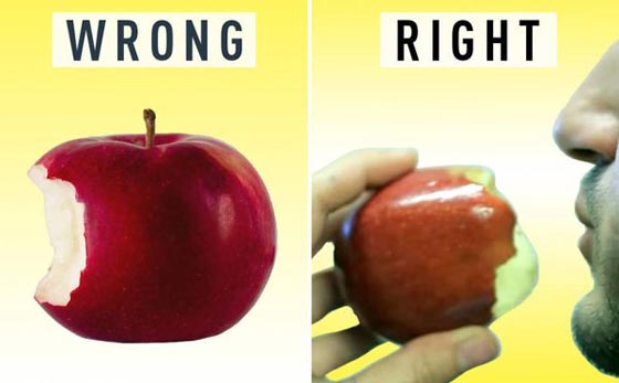 اخطاء شائعة تقوم بها يوميا: امسك البيتزا هكذا واستخدم سماعات الاذن بالشكل الصحيح صورة رقم 9 اخطاء شائعة تقوم بها يوميا: امسك البيتزا هكذا واستخدم سماعات الاذن بالشكل الصحيح صورة رقم 9