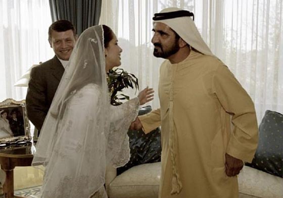 صور نادرة: عقد قران الشيخ محمد بن راشد آل مكتوم على الاميرة هيا بنت الحسين صورة رقم 9