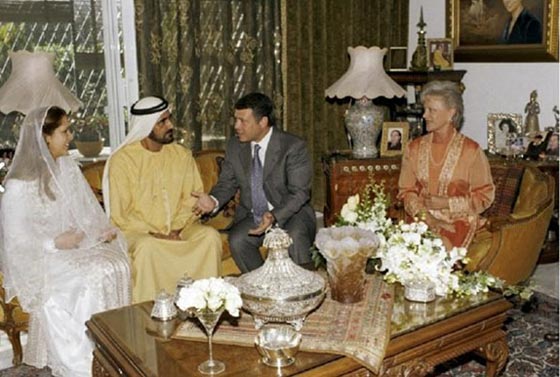 صور نادرة: عقد قران الشيخ محمد بن راشد آل مكتوم على الاميرة هيا بنت الحسين صورة رقم 7