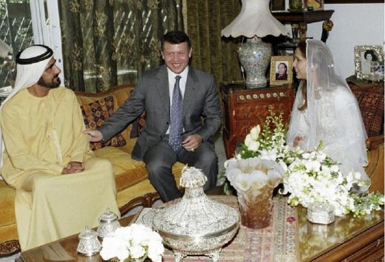 صور نادرة: عقد قران الشيخ محمد بن راشد آل مكتوم على الاميرة هيا بنت الحسين صورة رقم 10