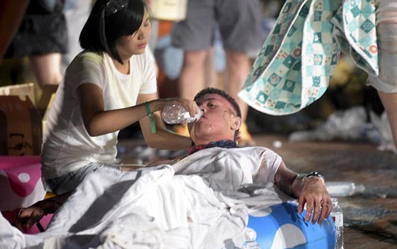  فيديو مروّع.. حريق هائل في متنزه للالعاب المائية يوقع 516 جريحا صورة رقم 5