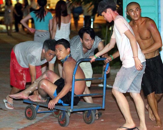  فيديو مروّع.. حريق هائل في متنزه للالعاب المائية يوقع 516 جريحا صورة رقم 7