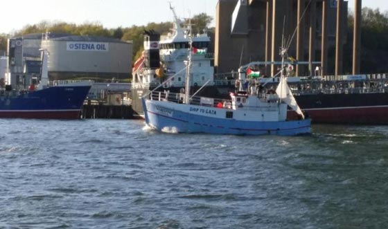 اسرائيل تعترض سفينة ماريان لكسر حصار غزة وتسيطر عليها دون اصابات صورة رقم 6