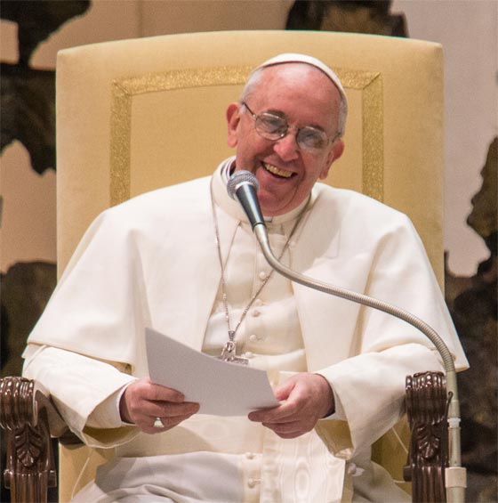 البابا فرنسيس يطلق مزحة عالمية مثيرة جدا جدا.. اقرا رد الفعل التالي صورة رقم 1