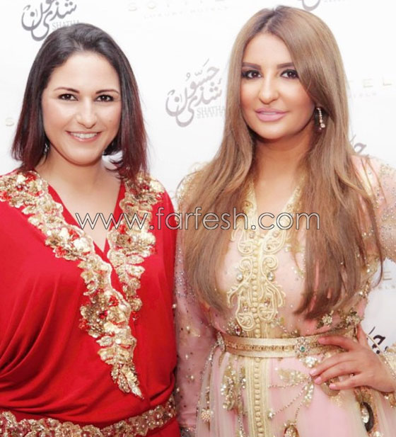 الفنانة العراقية شذى حسون تتالق في حفل سحور مغربي.. بقفطان وردي صورة رقم 9