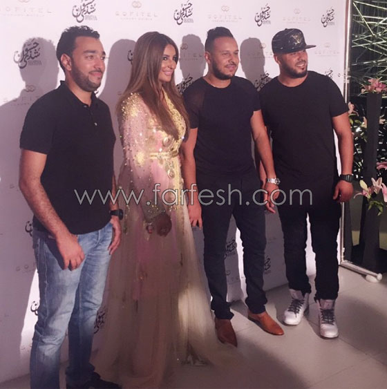 الفنانة العراقية شذى حسون تتالق في حفل سحور مغربي.. بقفطان وردي صورة رقم 15