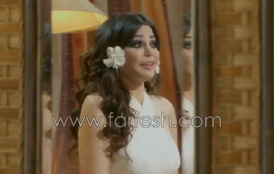 صور هيفاء وهبي بفستان الزفاف وفيديو هيفا في مسلسل 