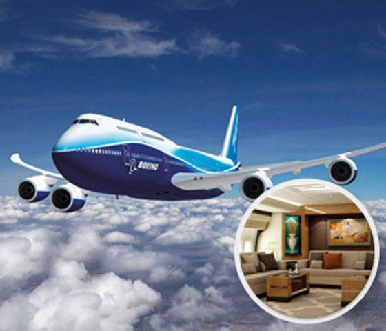 صور اغلى طائرات خاصة في العالم: الأولى طائرة الوليد بن طلال بـ 500 مليون دولار  صورة رقم 9