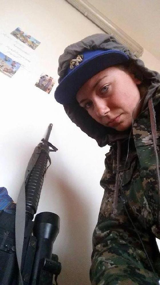 مجندة يهودية قاتلت داعش الى جانب الأكراد تعود الى اسرائيل صورة رقم 10