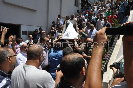 صور الفنانين النجوم يودعون الراحلين عمر الشريف وسامي العدل صورة رقم 19