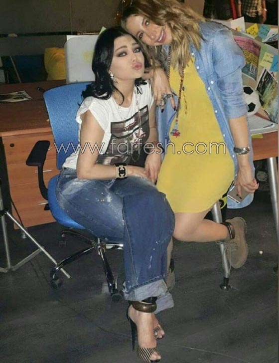  مسلسلات رمضان: صور هيفاء وهبي مع هند رضا وآخر انسجام في الكواليس  صورة رقم 2