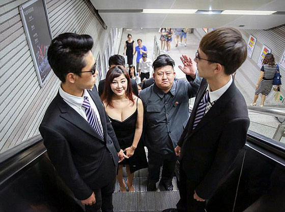 هكذا اصبح شاب صيني شبيها طبق الاصل للزعيم الكوري الشمالي!! صورة رقم 1