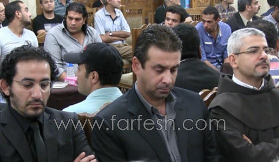 صور الفنانين الذين حضروا عزاء الفنان الراحل عمر الشريف صورة رقم 4